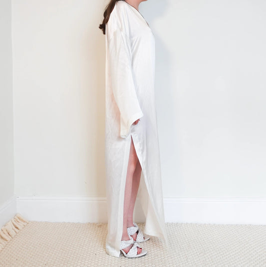 satin kaftan